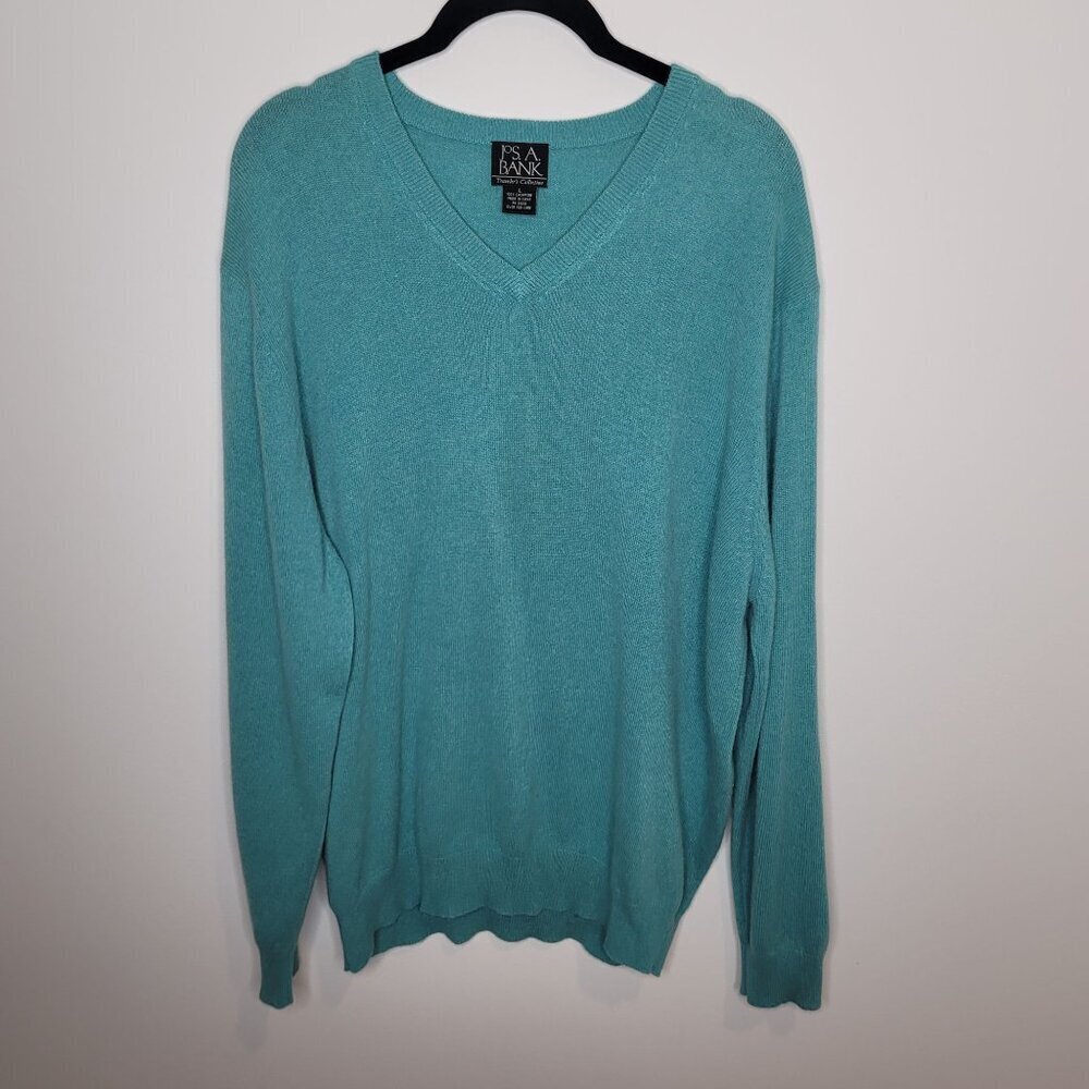 Jos A Bank Travelers Collection Sweater Mens Large‎